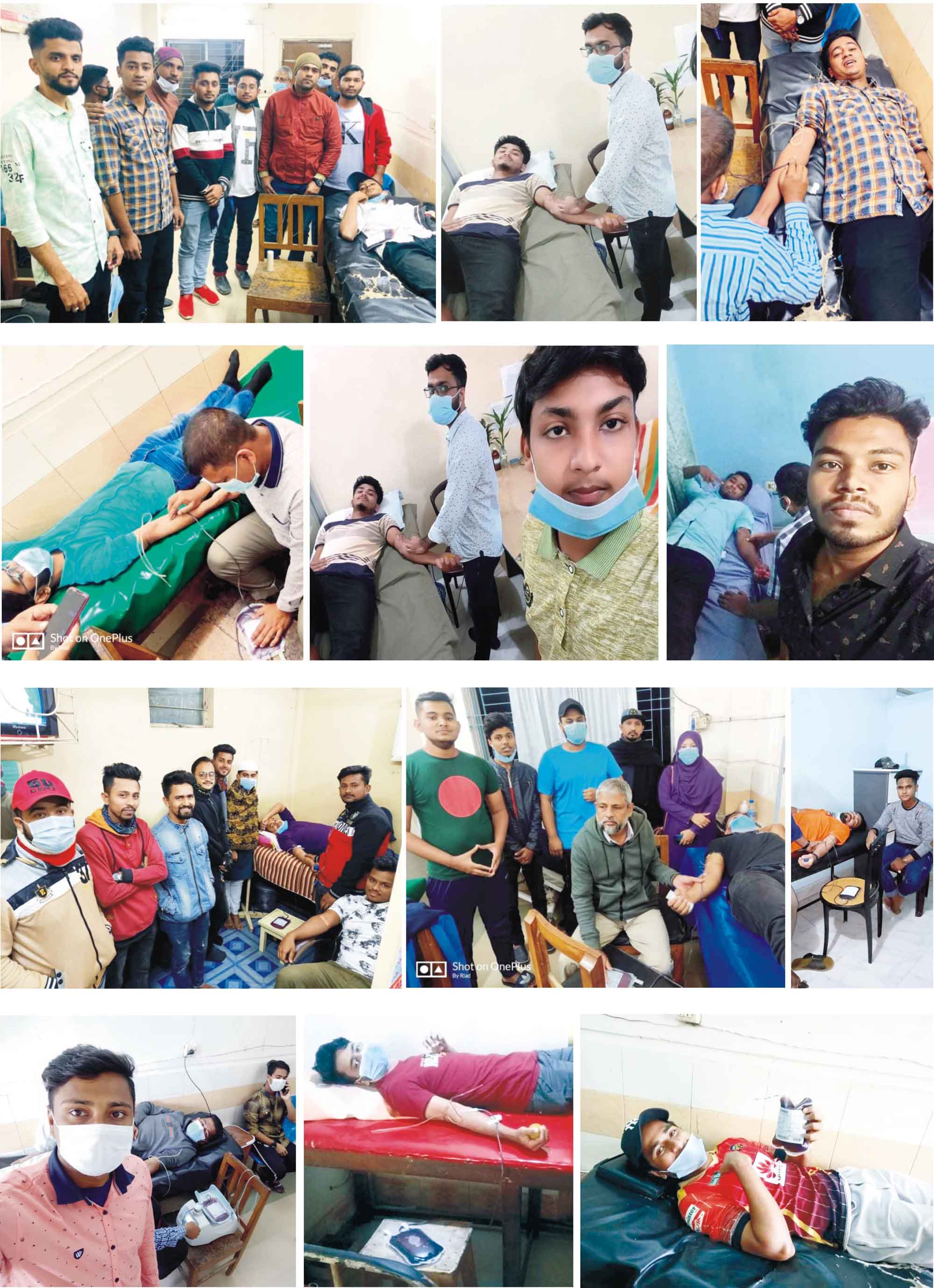 নতুন বছরের প্রথম দিনে শতাধিক ব্যাগ রক্ত দিয়ে অনন্য দৃষ্টান্ত স্থাপন করলো ‘জাগ্রত মানবিকতা’ নতুন বছরের প্রথম দিনে শতাধিক ব্যাগ রক্ত দিয়ে অনন্য দৃষ্টান্ত স্থাপন করলো ‘জাগ্রত মানবিকতা’