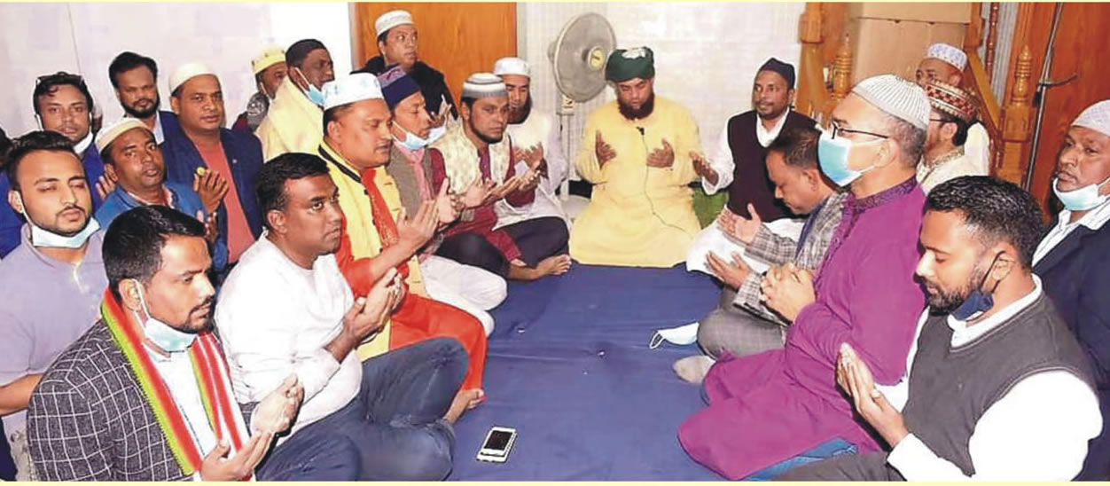 যুবলীগ কেন্দ্রীয় সাধারণ সম্পাদক নিখিলের সুস্থতা কামনায় কুমিল্লায় মিলাদ ও দোয়া যুবলীগ কেন্দ্রীয় সাধারণ সম্পাদক নিখিলের সুস্থতা কামনায় কুমিল্লায় মিলাদ ও দোয়া