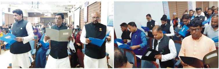 শপথ নিলেন চৌদ্দগ্রাম পৌরসভার মেয়র ও কাউন্সিলরগণ শপথ নিলেন চৌদ্দগ্রাম পৌরসভার মেয়র ও কাউন্সিলরগণ