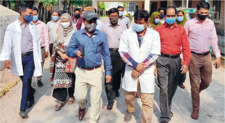 করোনা ভ্যাকসিন কার্যক্রম পরিদর্শনে স্বাস্থ্য উপ-সচিব করোনা ভ্যাকসিন কার্যক্রম পরিদর্শনে স্বাস্থ্য উপ-সচিব