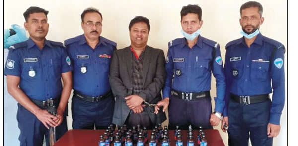 চান্দিনায় ফেনসিডিলসহ আটক ১ চান্দিনায় ফেনসিডিলসহ আটক ১