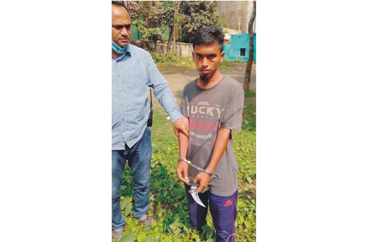 কিশোর আমীন হত্যায় ব্যবহৃত ছোরা উদ্ধার কিশোর আমীন হত্যায় ব্যবহৃত ছোরা উদ্ধার