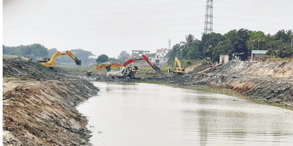 নাব্যতা ফিরছে তিতাসে নাব্যতা ফিরছে তিতাসে