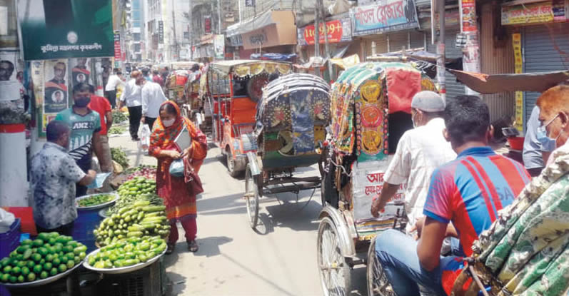  স্বাস্থ্যবিধির বালাই নেই, মাস্কে উদাসীনতা