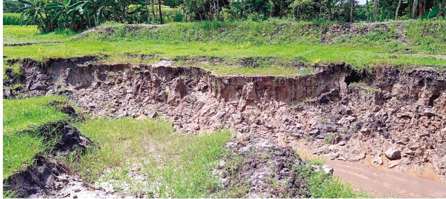 ব্রাহ্মণপাড়ায় ড্রেজার মেশিনে মাটি কাটায় ফসলি জমি উজার 