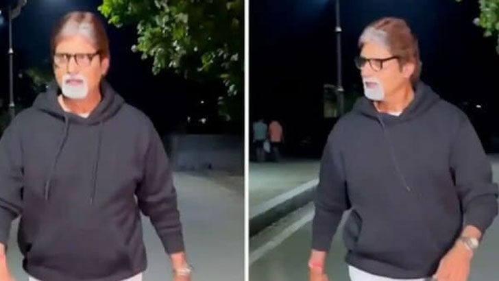 রাস্তায় হেঁটে তাক লাগালেন ‘নকল অমিতাভ’, ভিডিও ভাইরাল