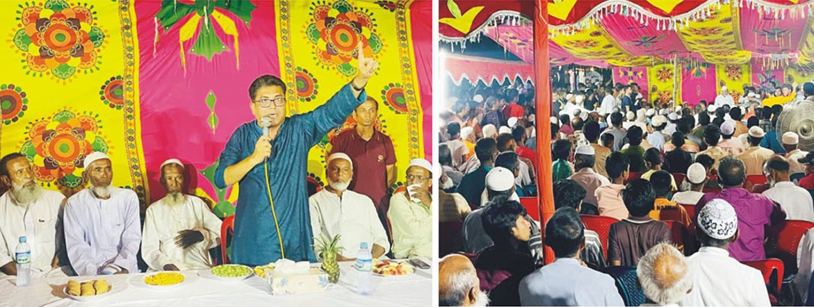  নির্বাচিত হলে মাদক ও সন্ত্রাসমুক্ত উপজেলা গড়বো : ইঞ্জি. রিপন