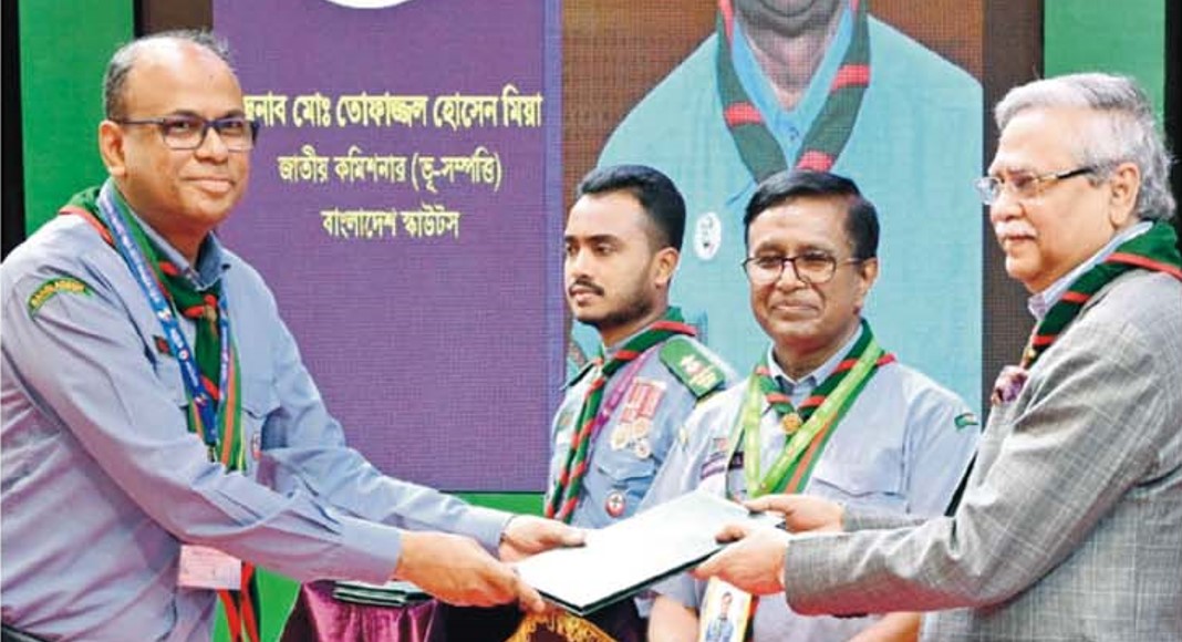  নতুন প্রজন্মকে সুনাগরিক হিসাবে গড়ে তুলতে কাজ করুন: স্কাউট নেতৃবৃন্দকে রাষ্ট্রপতি