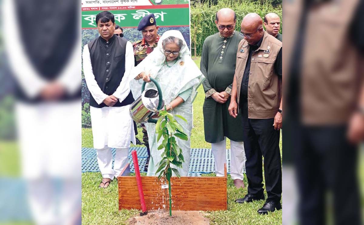   সবুজ বাংলাদেশ গড়ে তুলুন : প্রধানমন্ত্রী