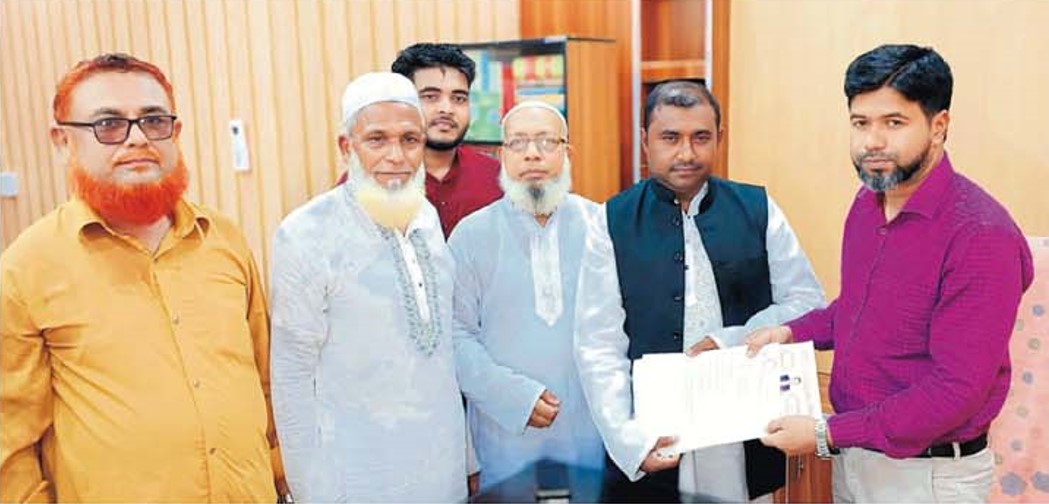  নাথেরপেটুয়া ইউপি উপনির্বাচনে চেয়ারম্যান পদে মনোনয়ন জমা দিলেন জসিম উদ্দিন 