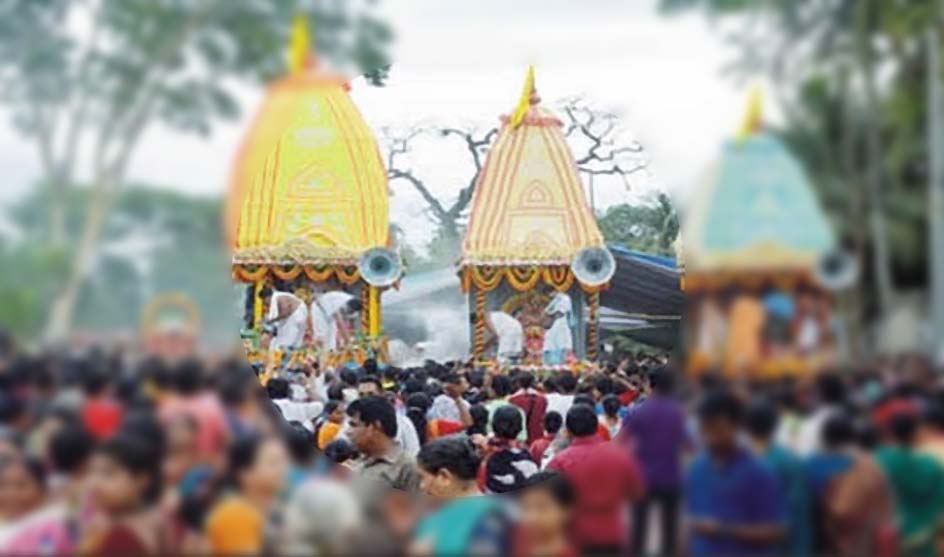  কুমিল্লায় উল্টো  রথযাত্রা মহোৎসব ১৪ জুলাই 