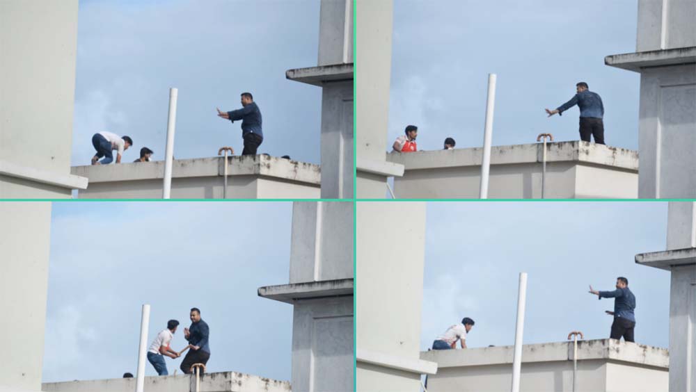 ৫ তলার ছাদ থেকে ছাত্রলীগ কর্মীদের ফেলে দেয় আন্দোলনকারীরা