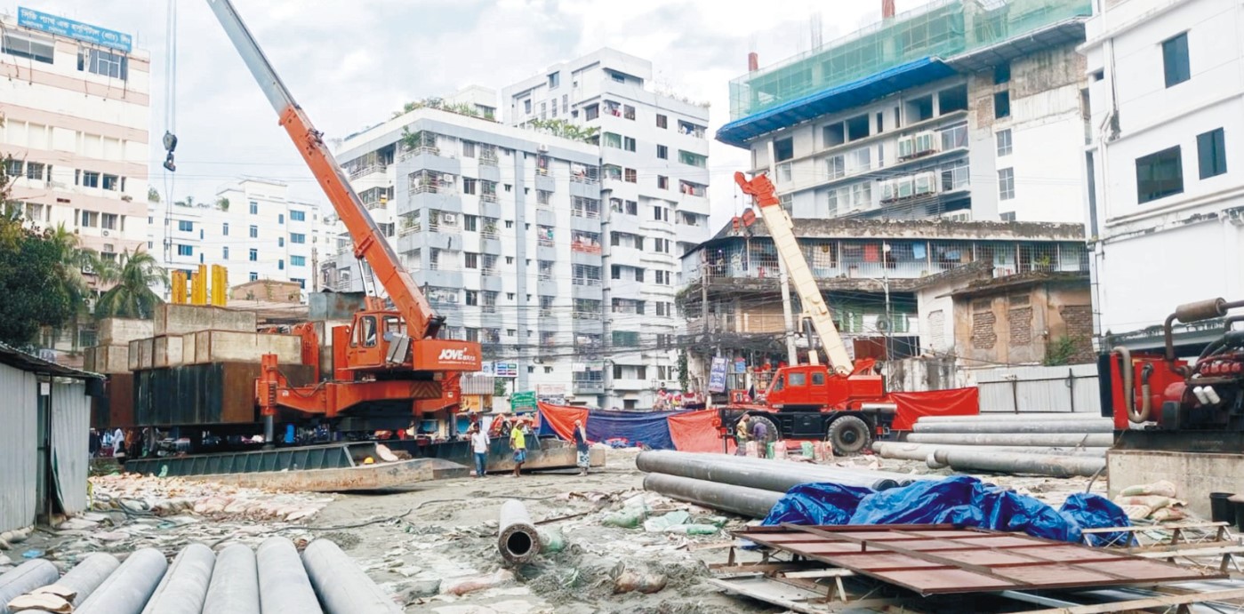 কুমিল্লায় উইকন প্রোপার্টিজের কাজ দ্রুত এগিয়ে চলেছে