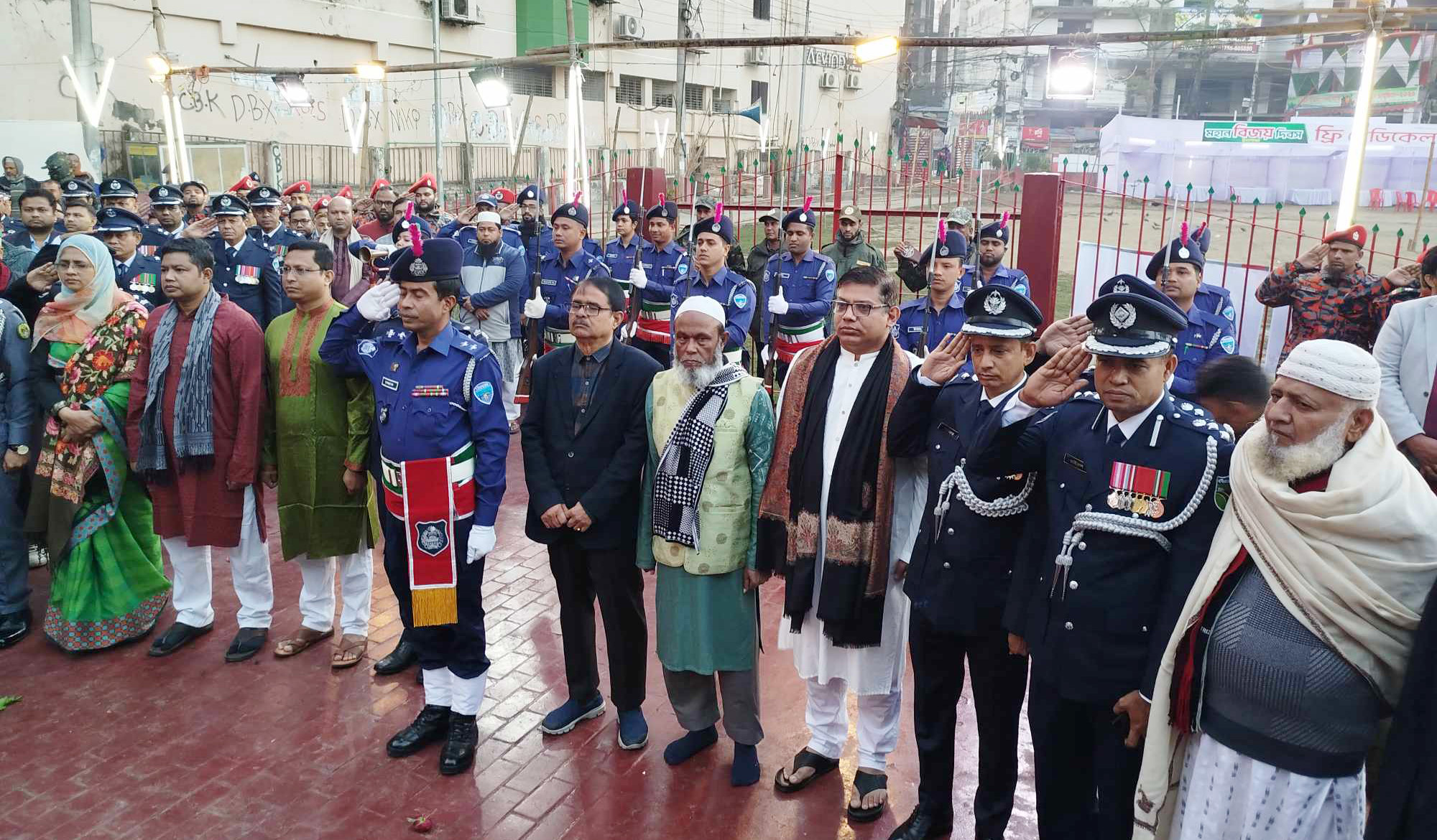 কুমিল্লায় উদযাপিত হচ্ছে বিজয় দিবস 