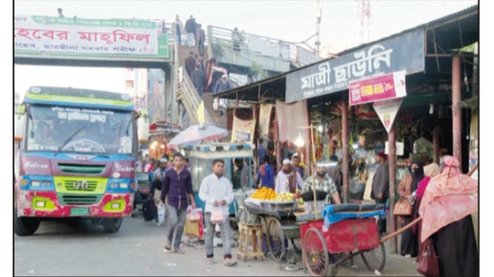  বেদখল হয়ে আছে কুমিল্লার  সড়ক-মহাসড়কের যাত্রীছাউনি