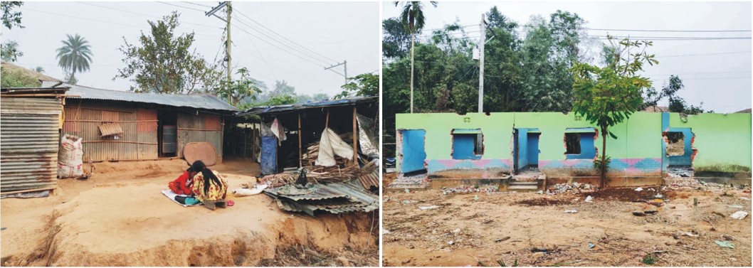   কুবি অধিকতর সম্প্রসারণ প্রকল্প:  ক্ষতিপূরণ না পাওয়ায় এখনো  জায়গা ছাড়েনি ২০ পরিবার  