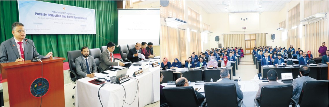  বার্ডে বিভিন্ন ক্যাডারের ৭৭তম বুনিয়াদী প্রশিক্ষণ কোর্সের উদ্বোধন