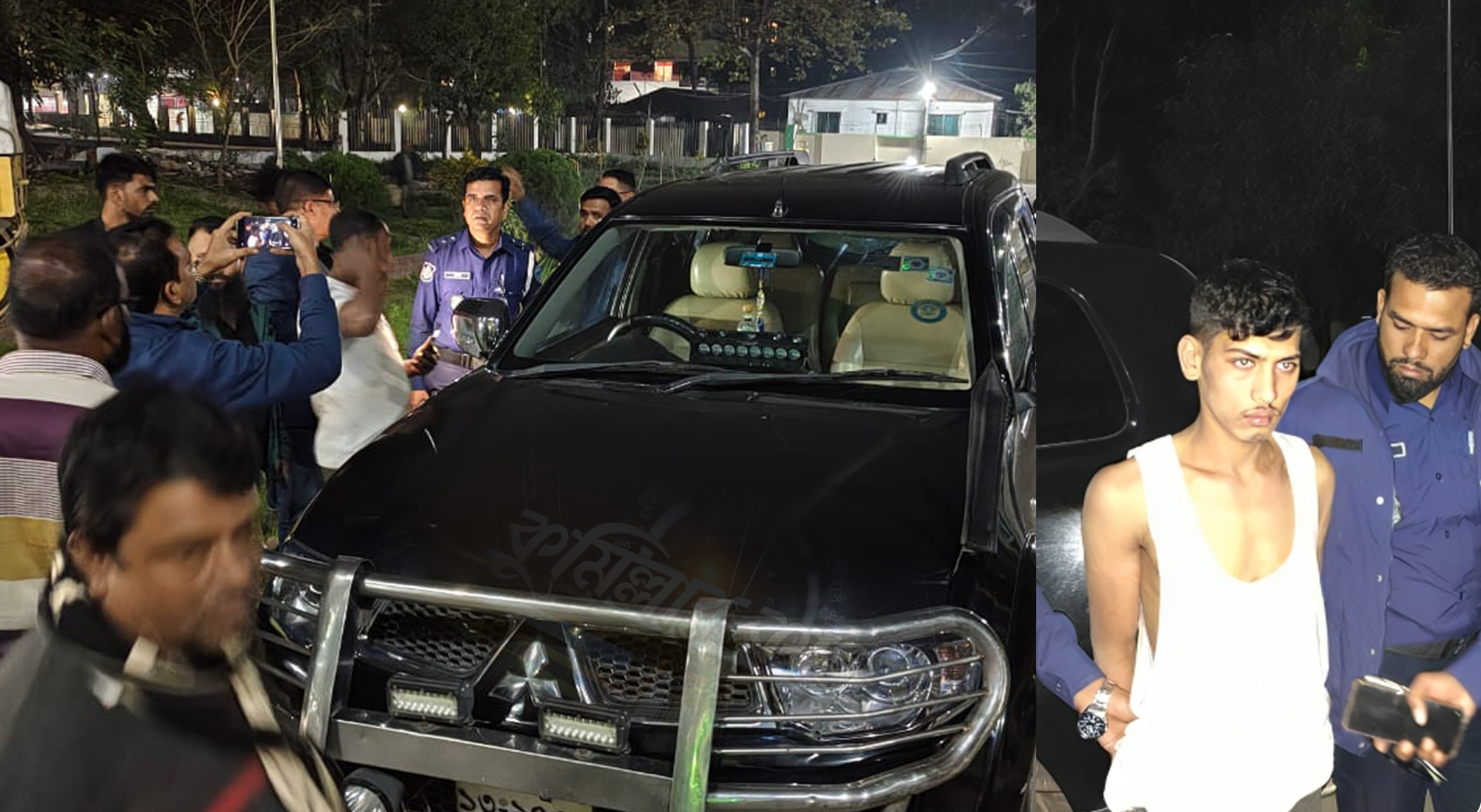 নামাজ পড়েই গাড়ি চুরির চেষ্টা যুবকের!