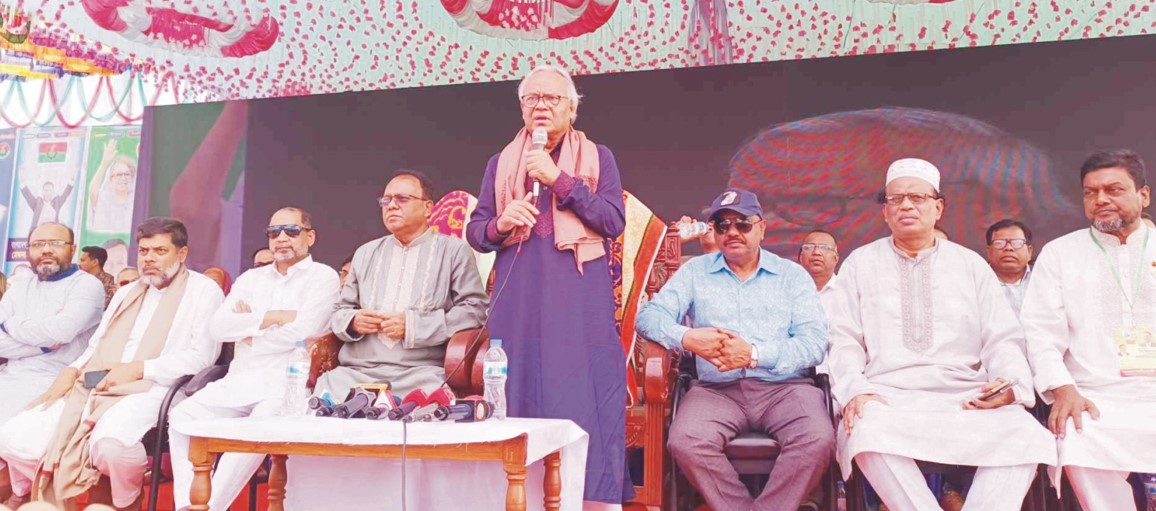  অন্তর্বর্তী সরকারের প্রথম দায়িত্ব  গণতান্ত্রিক সরকার গঠন করা  মেঘনায় রুহুল কবির রিজভী