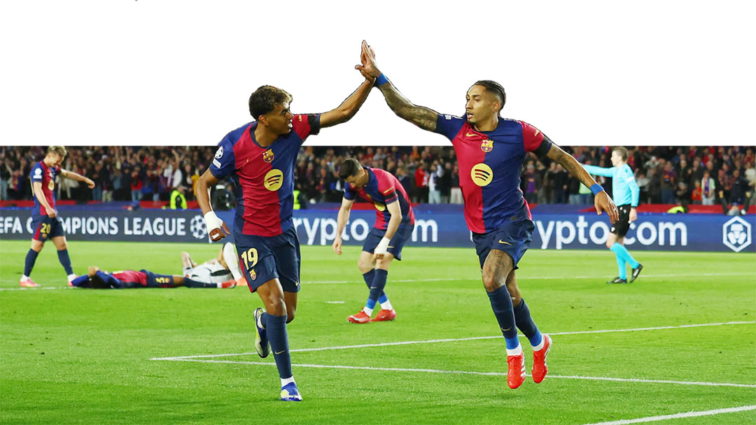   সহজ জয়ে চ্যাম্পিয়ন্স লিগের কোয়ার্টারে বার্সা