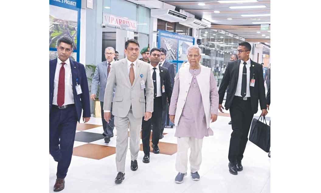    দোহার উদ্দেশে ঢাকা ছেড়েছেন প্রধান উপদেষ্টা