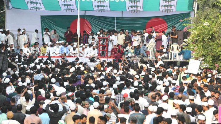 এনসিপির কর্মসূচিতে আসেননি কোনও দলের শীর্ষ নেতা