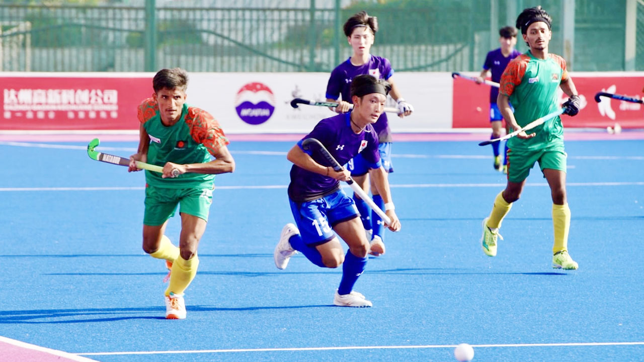  লিড নিয়েও জাপানকে হারাতে পারল না বাংলাদেশ