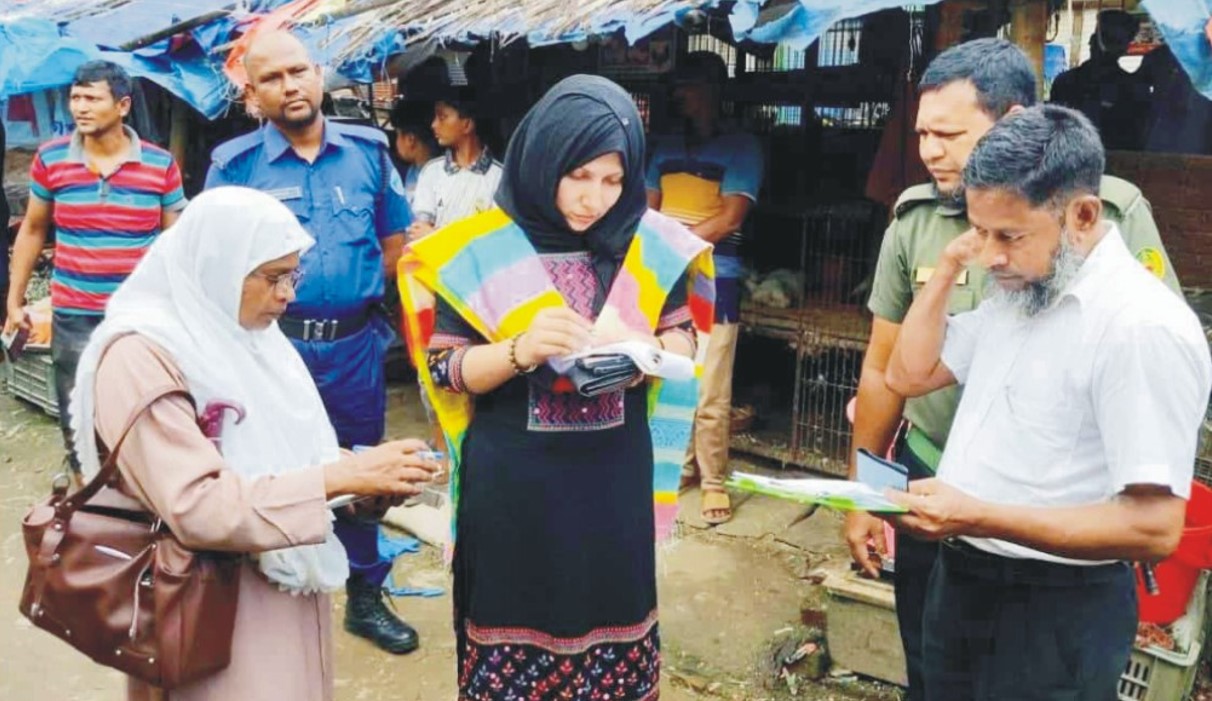  ব্রাহ্মণপাড়ায় ভ্রাম্যমাণ  আদালতের মাধ্যমে  ৬০ হাজার টাকা জরিমানা