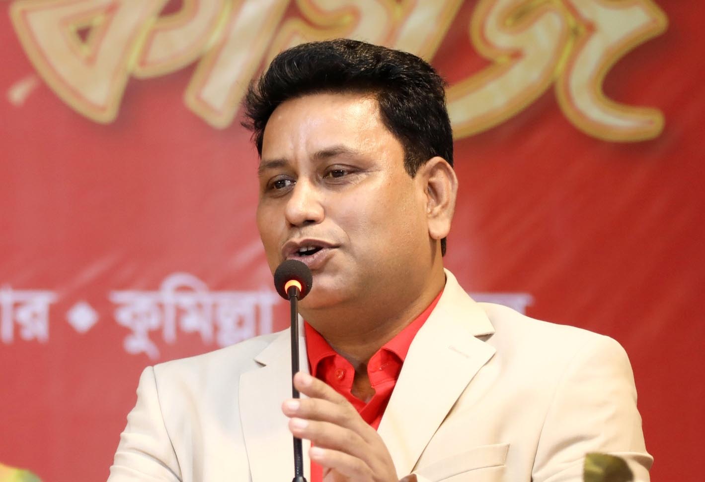 A courageous vision for a beautiful future, Abul Kashem Hridoy, Editor of 'Dainik Cumillar Kagoj'