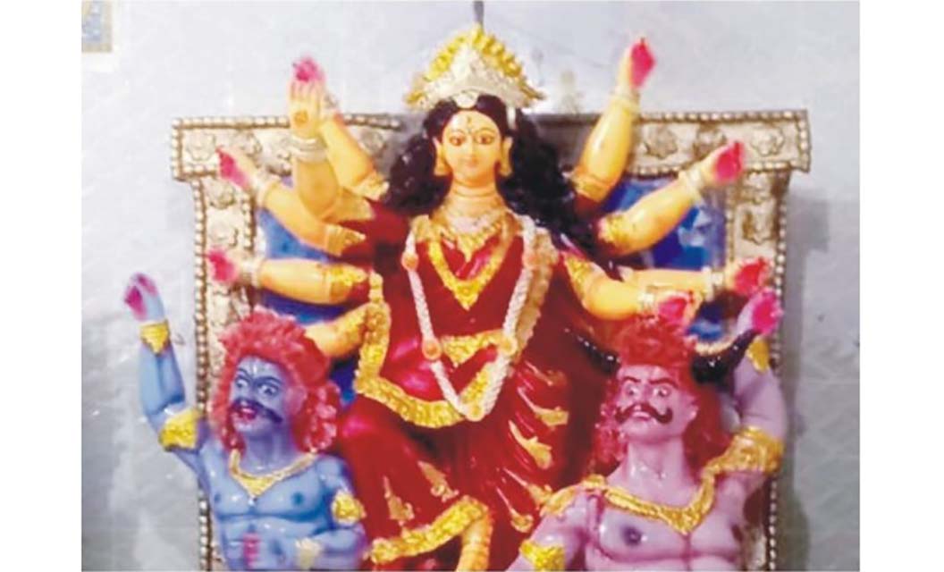 ষষ্ঠী পূজার মধ্যদিয়ে পাঁচ দিনের শারদীয় দুর্গোৎসব শুরু