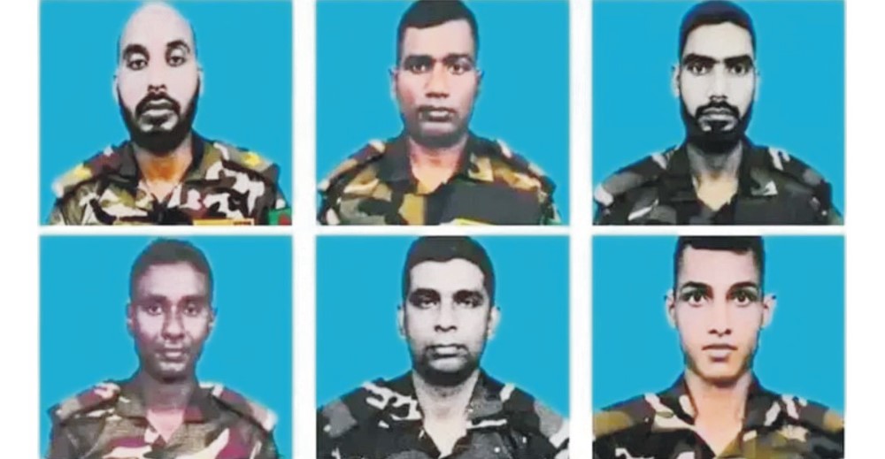  ৬ শান্তিরক্ষীর অশ্রুসজল বিদায়