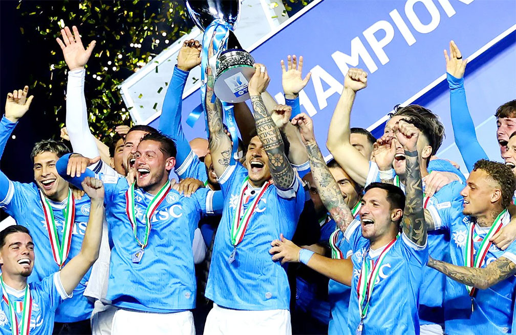  ১১ বছর পর সুপার কাপ চ্যাম্পিয়ন নাপোলি