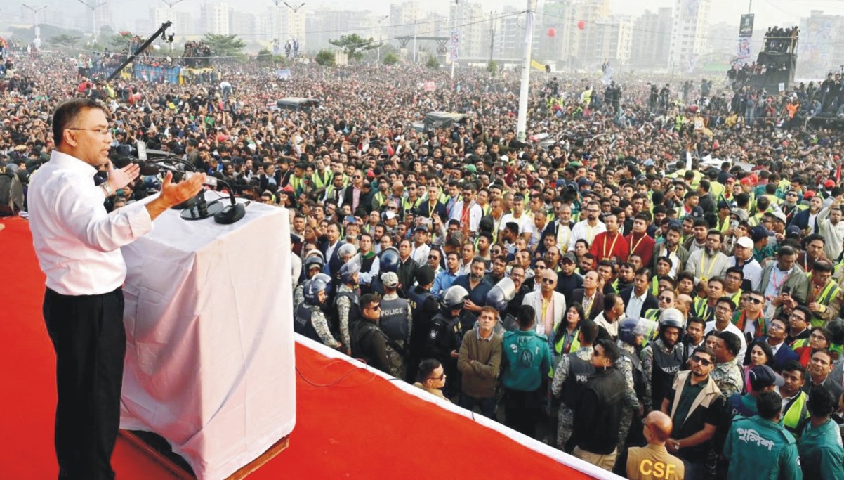 মাতৃভূমিতে তারেক রহমান