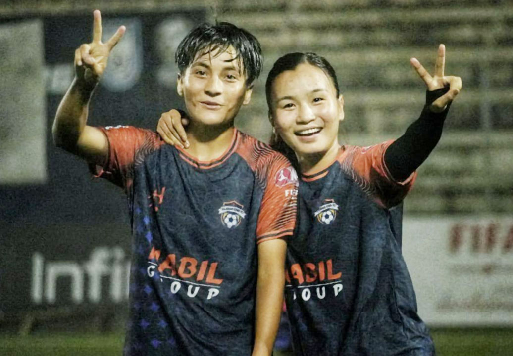  চ্যাম্পিয়ন নাসরিনের জালে ঋতুপর্ণাদের এক ডজন গোল