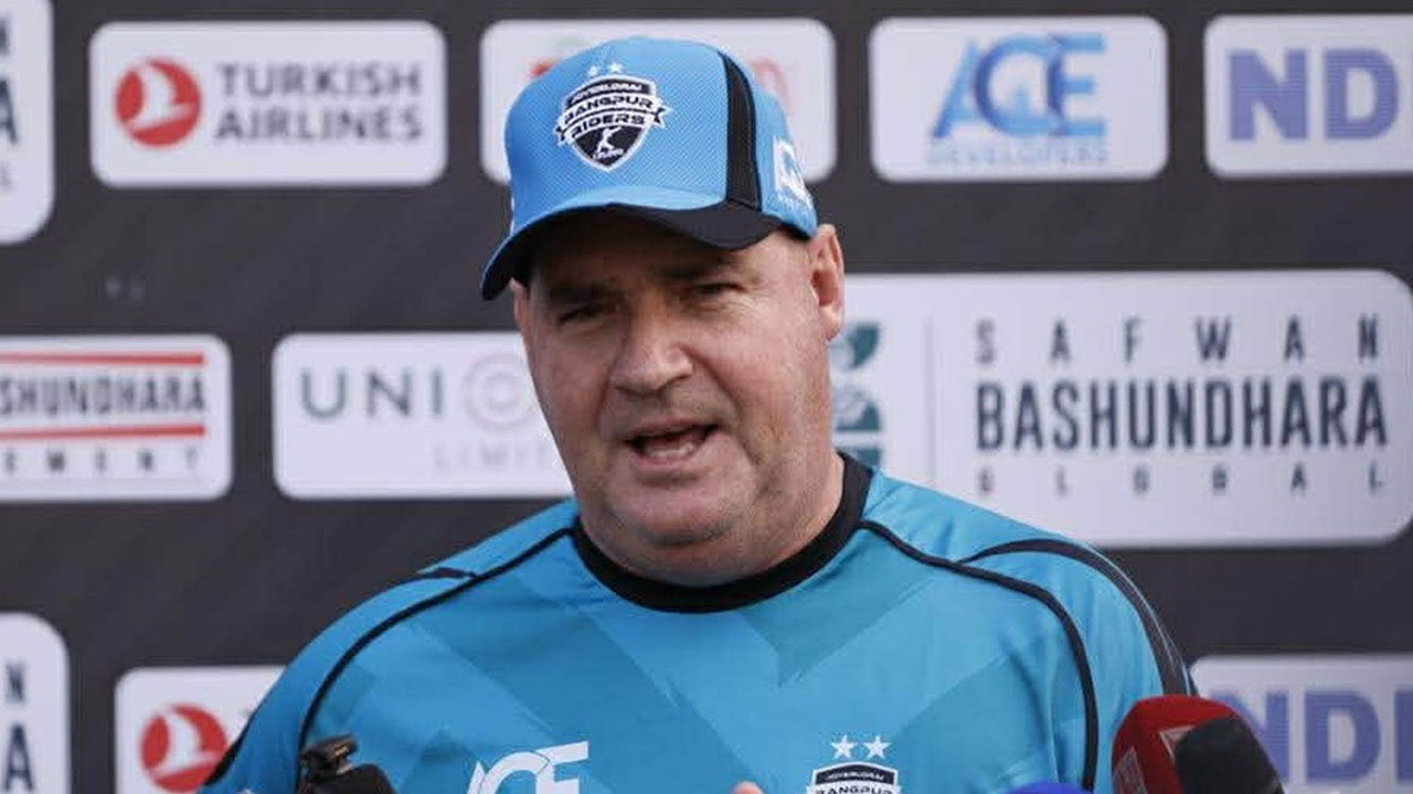  হ্যাটট্রিক হারের পর যা বললেন রংপুরের কোচ