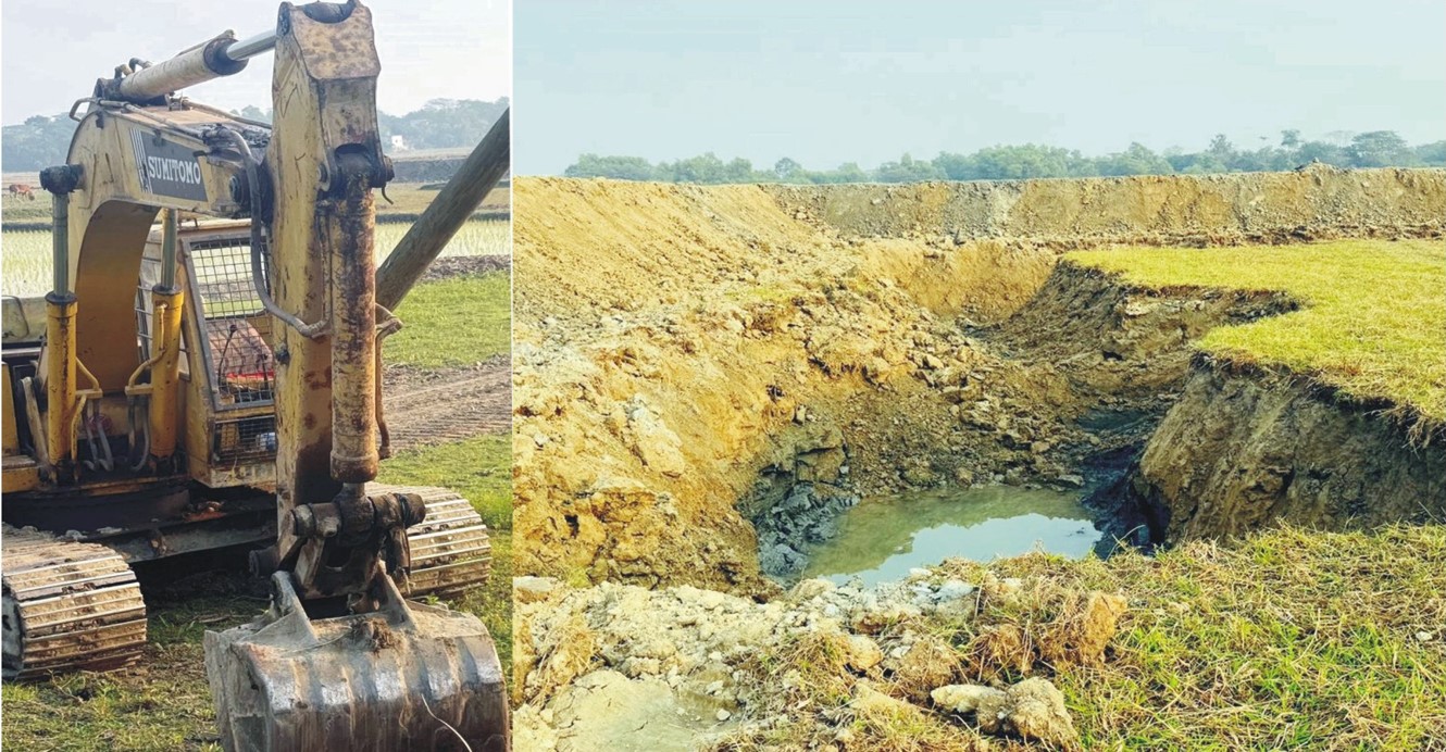   মুরাদনগরে রাতের আঁধারে কৃষিজমি সাবাড় প্রশাসনের দ্বারে ঘুরেও প্রতিকারহীন কৃষকরা