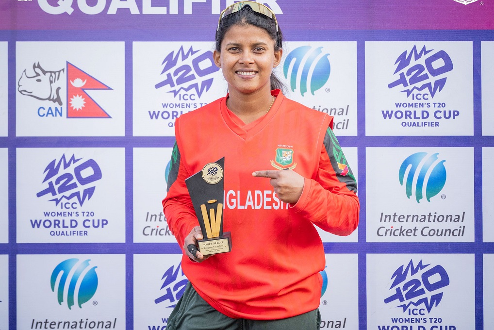    আয়ারল্যান্ডকে হারিয়ে গ্রুপ চ্যাম্পিয়ন বাংলাদেশের মেয়েরা