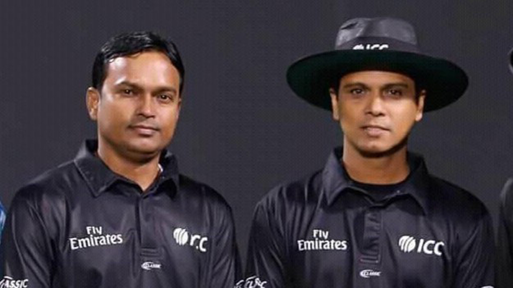  দল না থাকলেও বিশ্বকাপে আছেন বাংলাদেশের দুজন আম্পায়ার