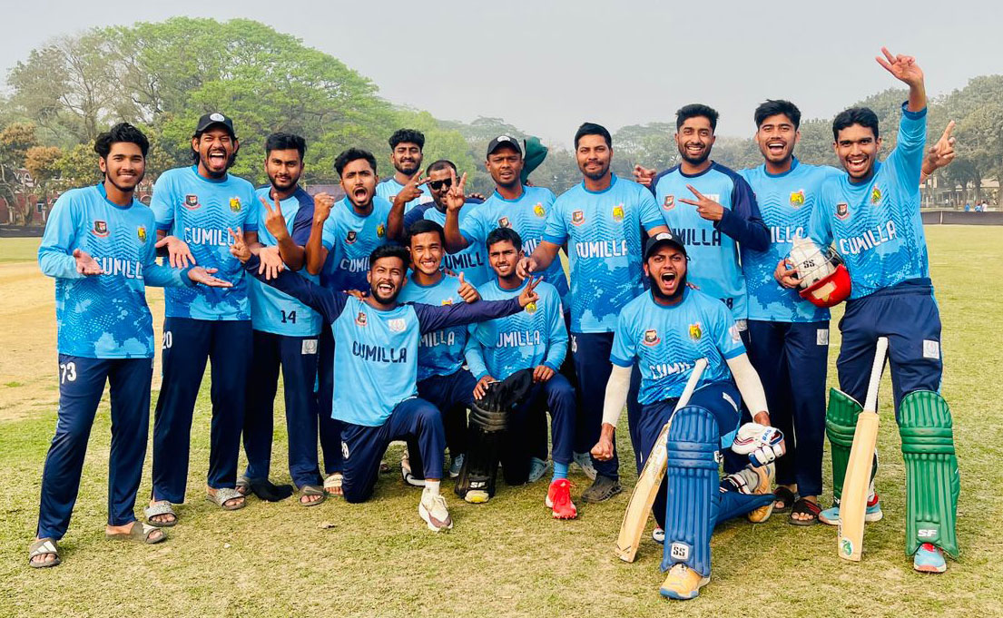  কুমিল্লা জেলা দলের নাটকীয় জয় 