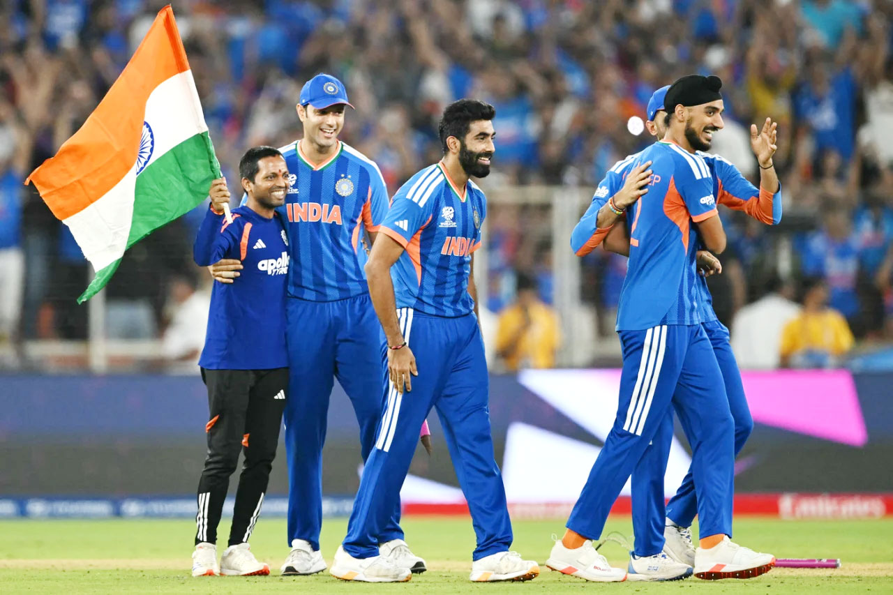  ফের টি-টোয়েন্টি বিশ্বকাপে চ্যাম্পিয়ন ভারত