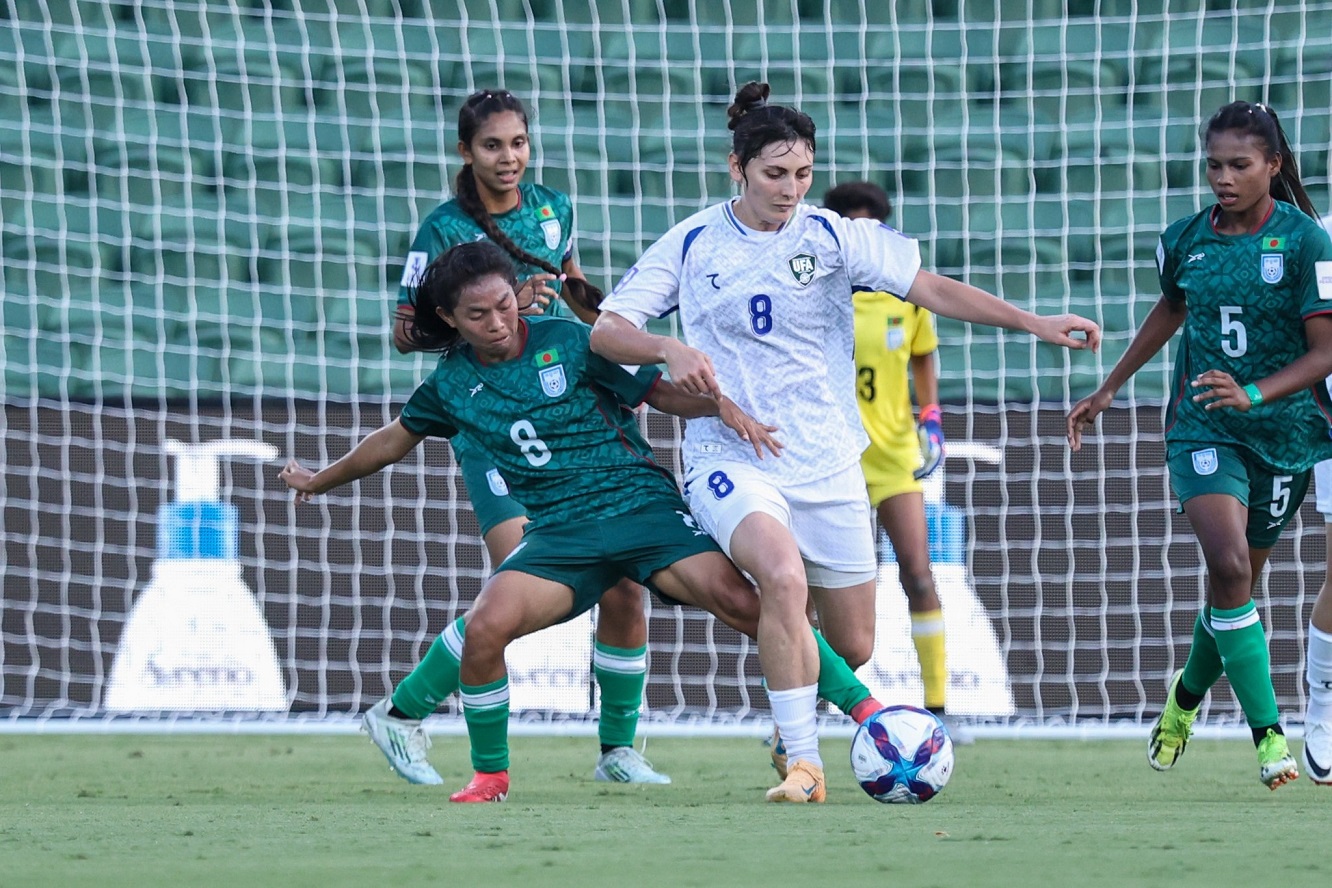  উজবেকদের কাছে হেরে এশিয়ান কাপ মিশন শেষ ঋতুপর্ণাদের