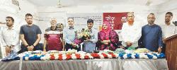   ভাষা সৈনিক অজিত গুহ মহাবিদ্যালয়ে যুব  ও ক্রীড়া প্রতিমন্ত্রীর উপহার সামগ্রী বিতরণ 