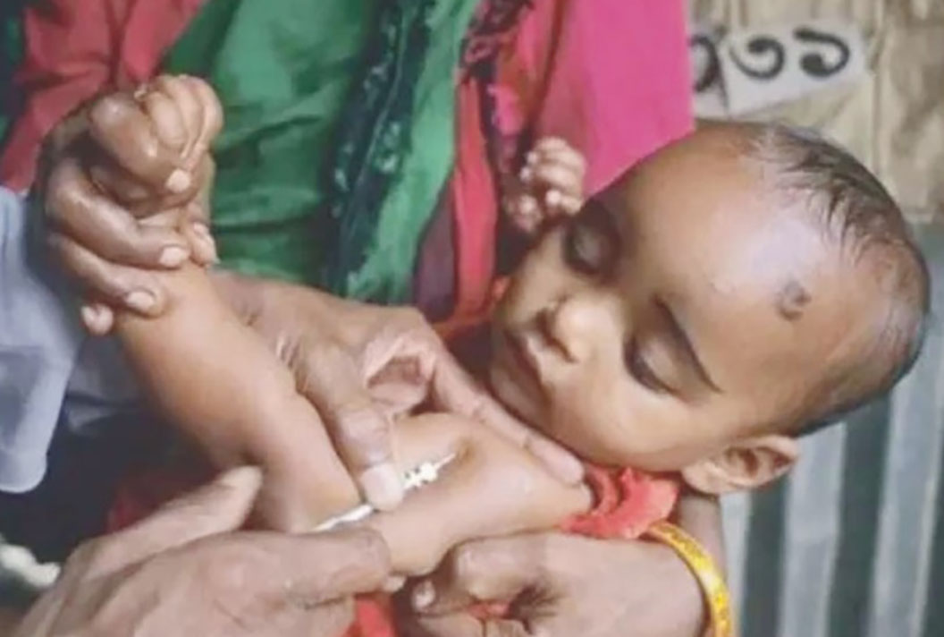 হাম-রুবেলার টিকা পেল সাড়ে ৭ লাখ শিশু 