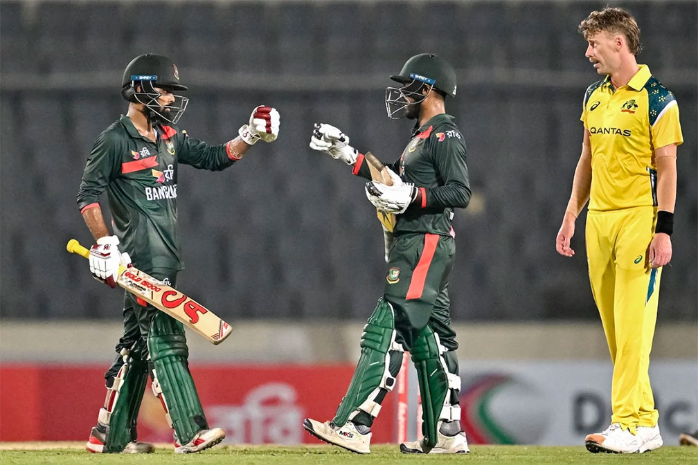 অস্ট্রেলিয়ার বিপক্ষে ইতিহাস গড়ে সিরিজ জিতল বাংলাদেশ