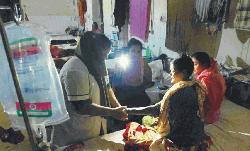   জলাবদ্ধ সদর হাসপাতালে ভূতুড়ে অন্ধকার 