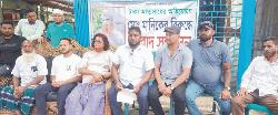  পদুয়ার বাজারে টাকা আত্মসাতের  অভিযোগে সংবাদ সম্মেলন