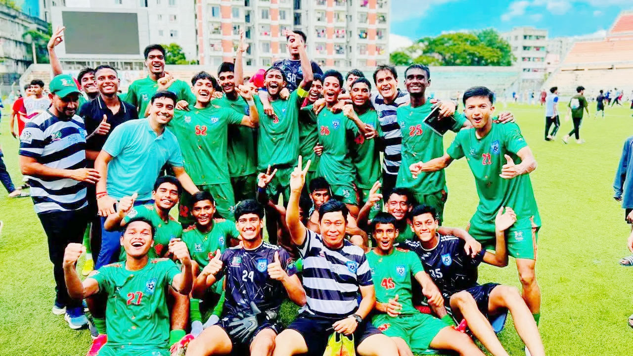 ‘নিষিদ্ধ’ হওয়া বিকেএসপি চ্যাম্পিয়ন