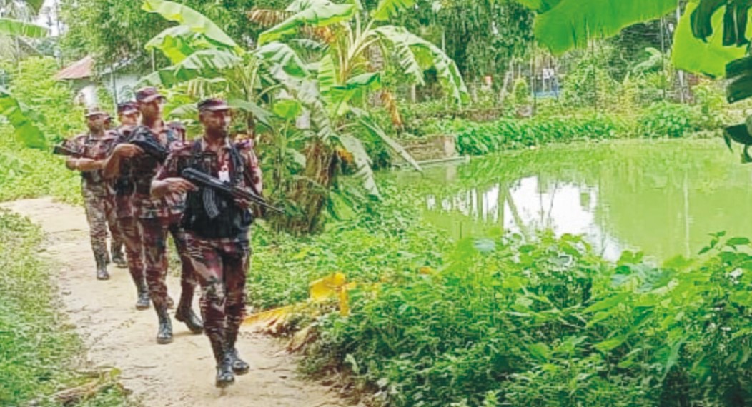   কুমিল্লা সীমান্তে পুশইন ঠেকাতে  বিজিবির কঠোর নজরদারি