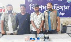  কুমিল্লায় ৫০ হাজার পিস  ইয়াবাসহ বাসচালক ও  সহযোগী গ্রেপ্তার