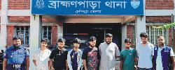  ব্রাহ্মণপাড়ায় ইয়াবাসহ গ্রেফতার ২, মাদক  সেবনের দায়ে সাজা ৫